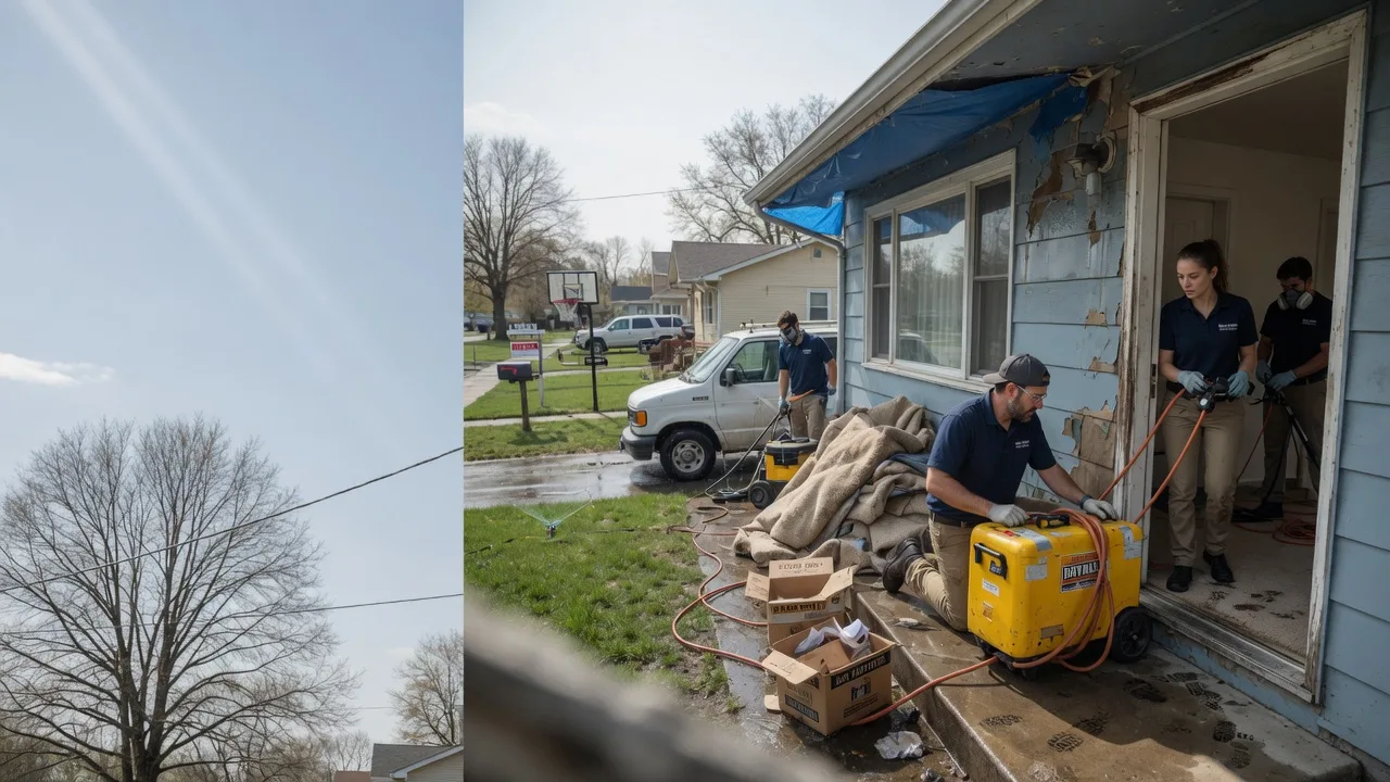 Basement Flood Cleanup in Loring, MT near me